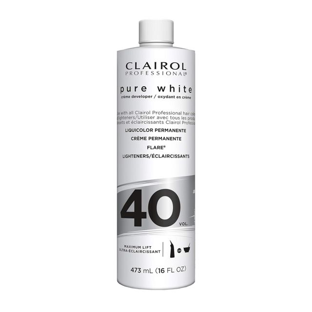 Clairol Professional Pure White Creme Developer 40 Volume (16oz)