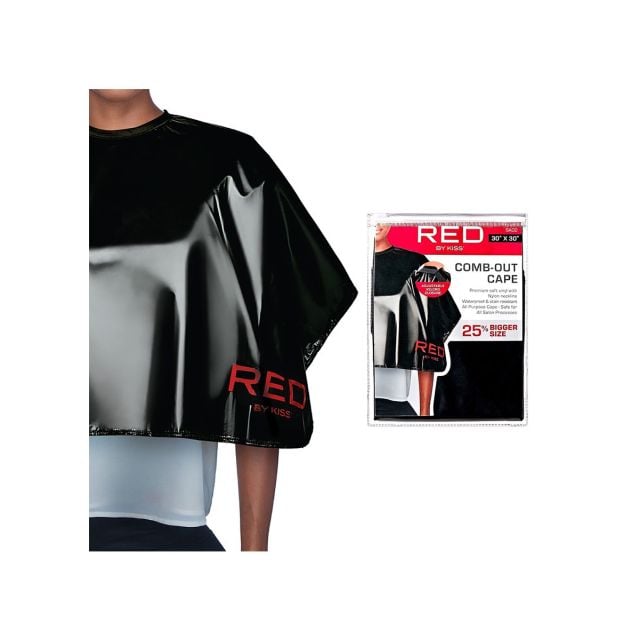 Red By Kiss Comb-Out  Cape