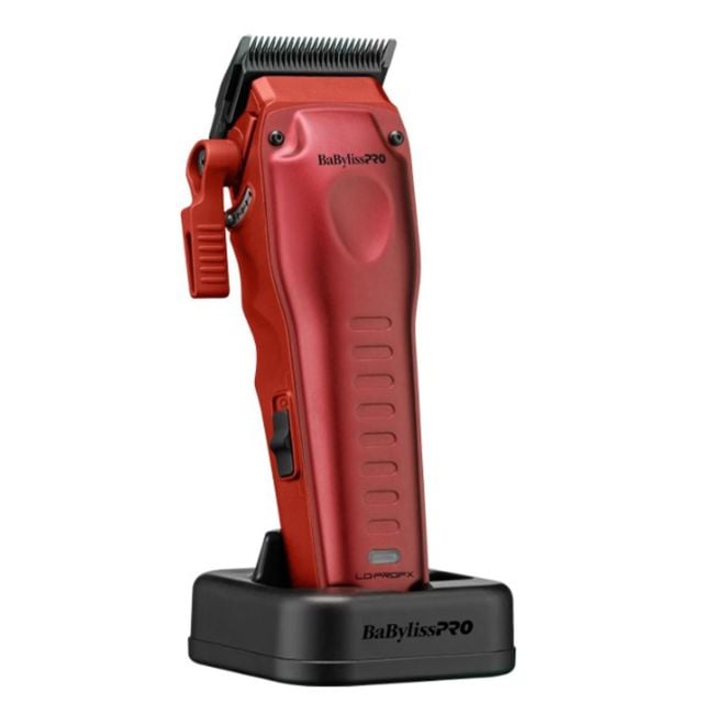 BabylissPro Lo-ProFX Compact Series Red Compact High Performance Clipper-Limited Edition FX82RD