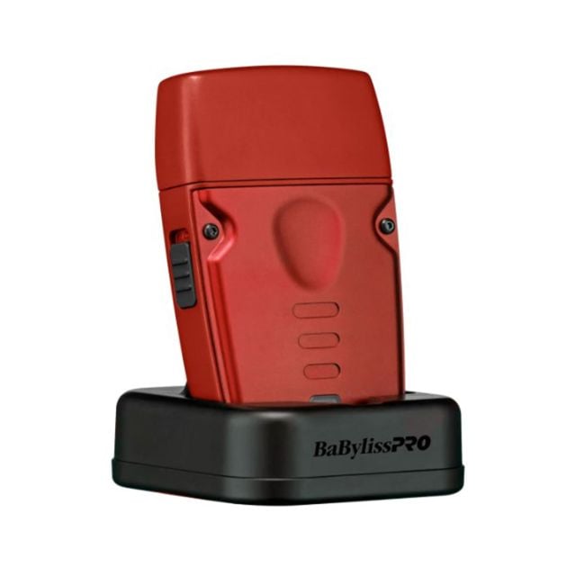 BabylissPro Lo-ProFX Compact Series Red Compact High Performance Single Foil Shaver-Limited Edition FXLPFS1RD