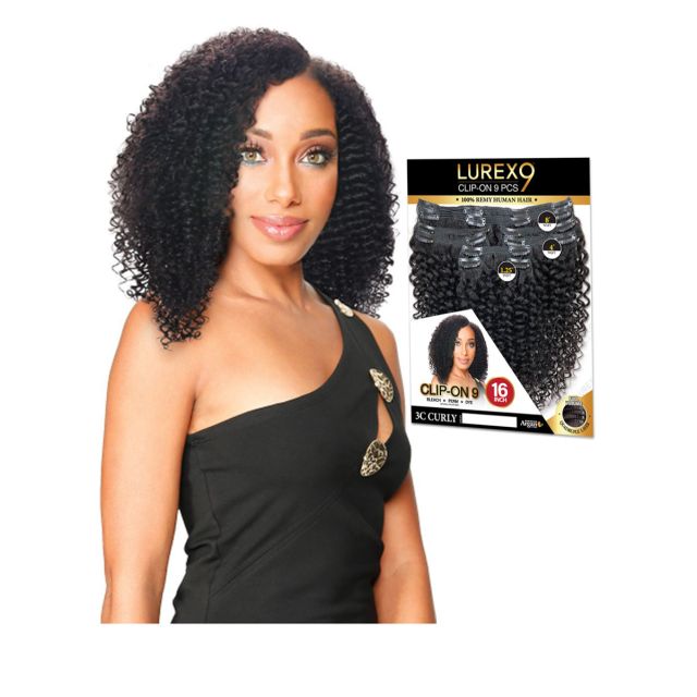 Clip-On 3C Curly Human Hair by Lurex ROYAL