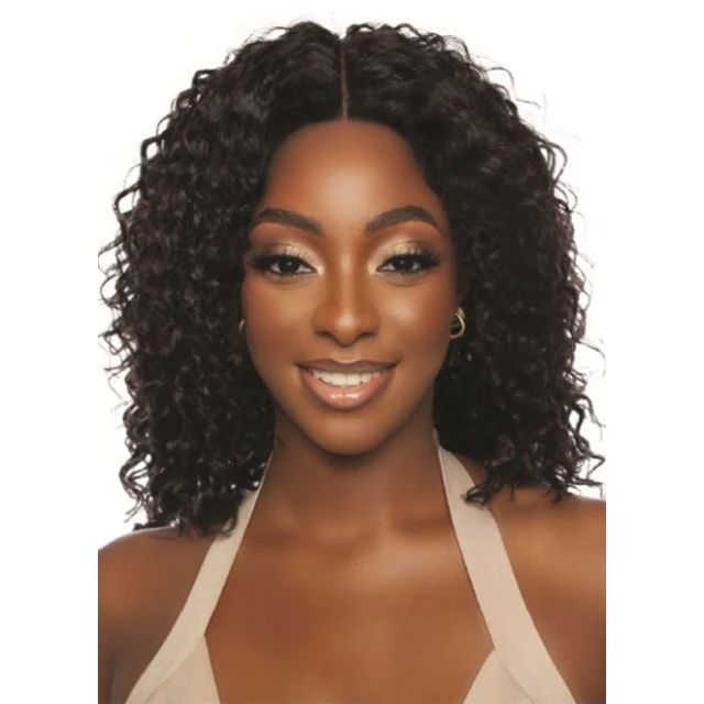 Trill 13X4 Human Hair 11A Deep Wave Glueless Lace Wig 16"