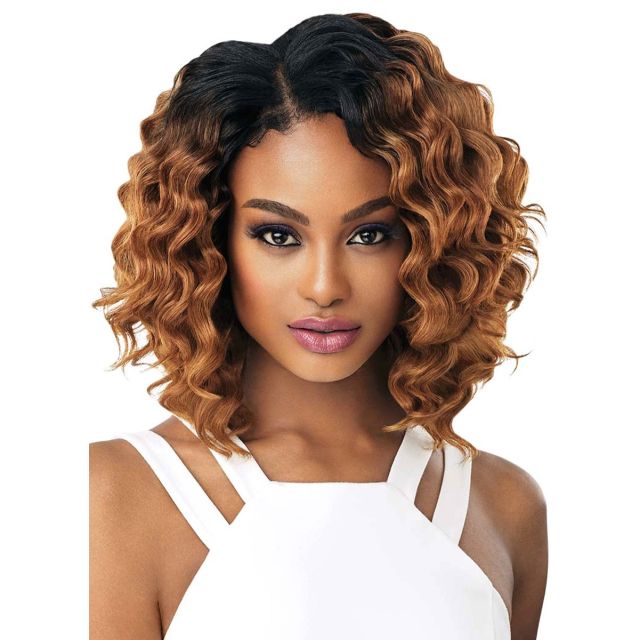 Outre Purple Pack Human Hair Diva Wave Long 3Pcs Bulk 8"