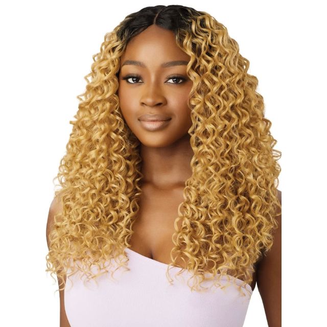 Outre Premium Purple Pack Brazilian Boutique Human Hair Dominican Curl Bundles