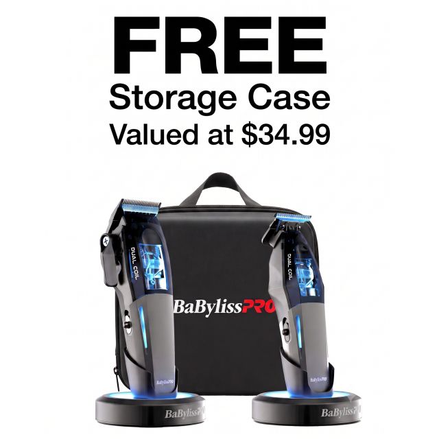 BabylissPro Dual-Coil Combo + FREE Case