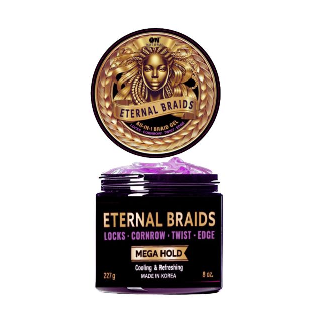 On Natural Eternal Braids Mega Hold Edge Gel 8 oz