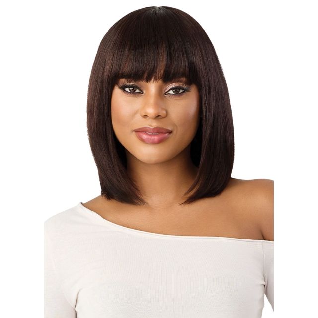 Outre Duby Wig Human Hair Pre-Bumped Faysa Wig 12"