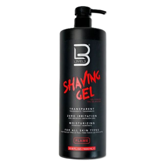 Level 3 Flame Shaving Gel 33.8 oz