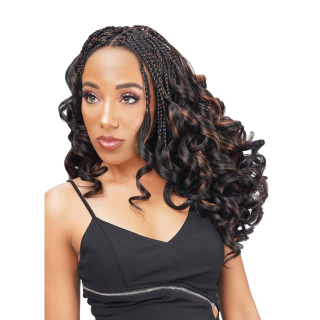Zury 10X French Curl  Crochet Braid 24"
