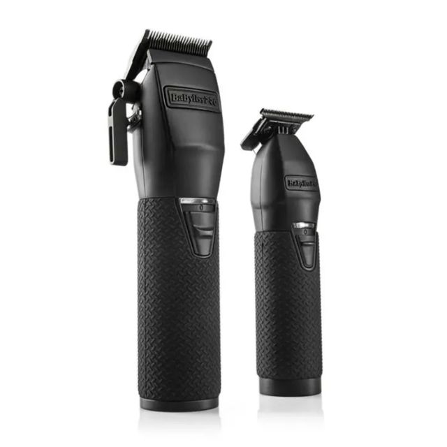 BabylissPro Black FX+ All Metal Lithium Clipper & Trimmer-Limited Edition FXCTMBPK