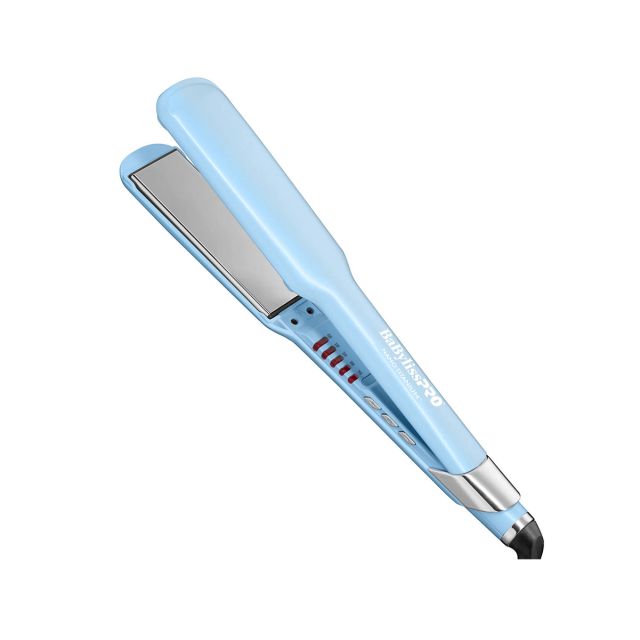 BabylissPro Nano Titanium Iced Ble Ultra Sleek Straightening Iron 1.5" -Limited Edition-BNT131TLB
