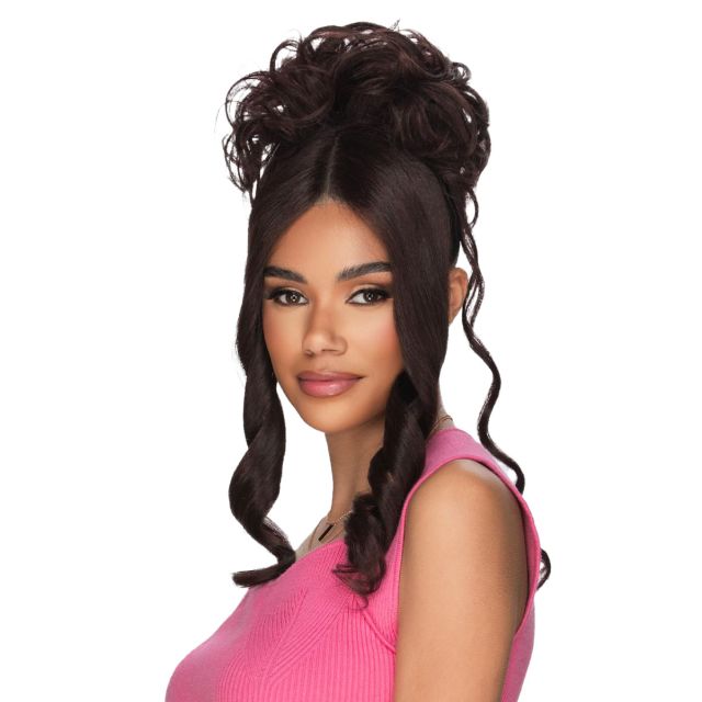 Vivica A Fox Insta Bang N Bun Lace -Ivy