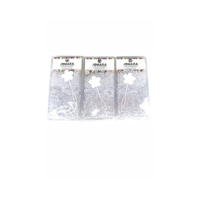 Plastic Bead Small Blister by Jomara Clear JMR-52899