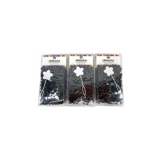 Plastic Bead Small Blister Black by Jomara JMR-52900