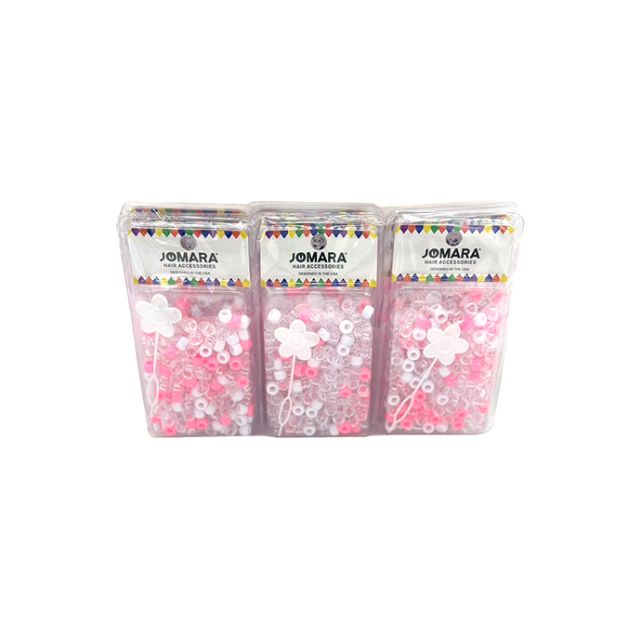 Plastic Bead Small Blister Assorted by Jomara JMR-52926