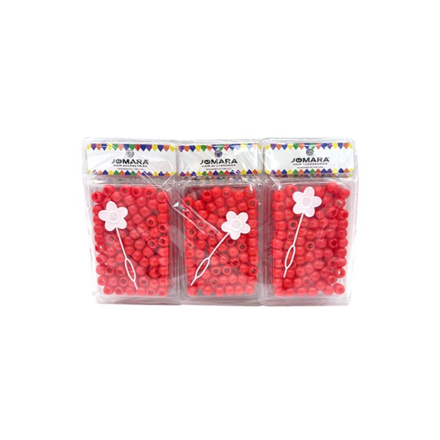 Plastic Bead Big Blister Assorted by Jomara JMR-52947