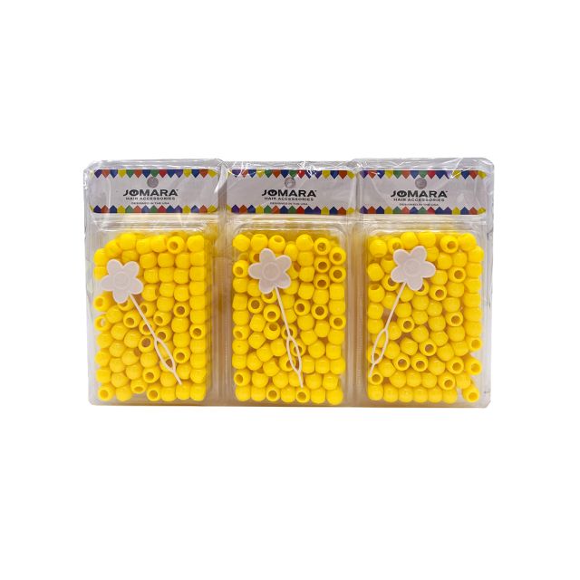Plastic Bead Big Blister Assorted by Jomara JMR-52956