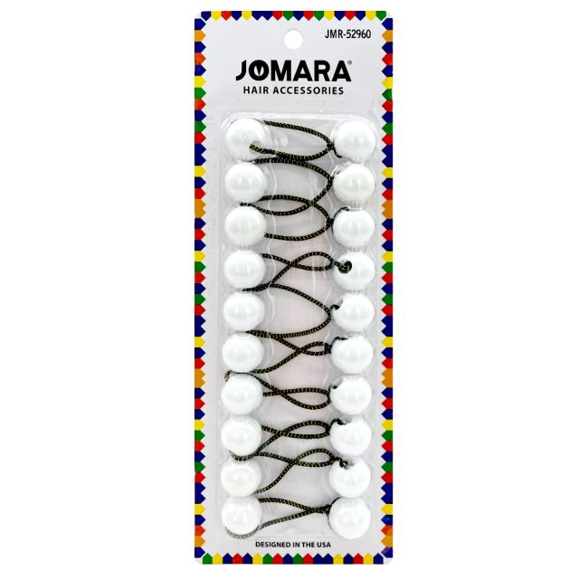 Hair Ornament Ponytails White by Jomara JMR-52960