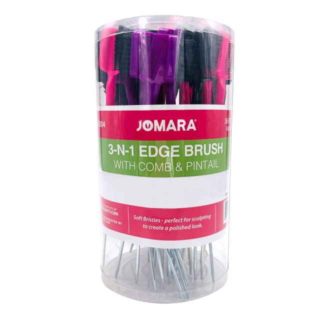 Edge Control Brush Metal Pintail by Jomara JMR-53004