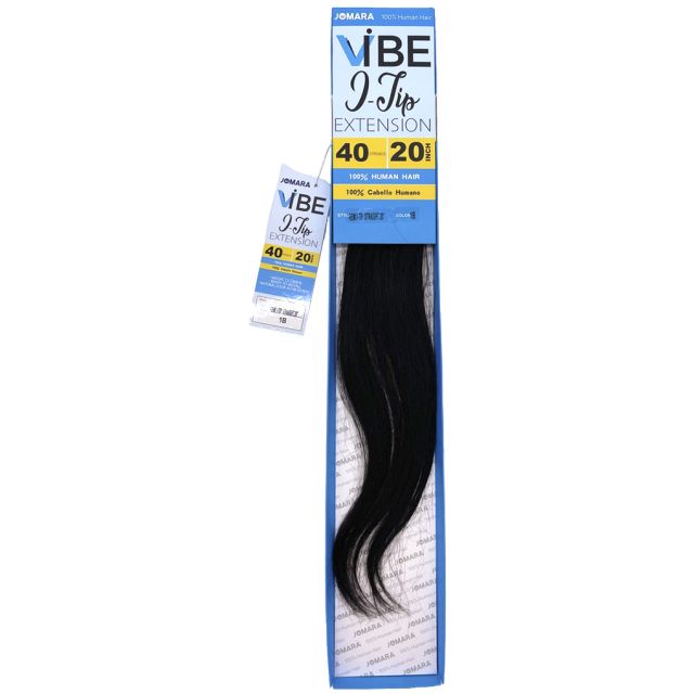 100% Human Hair Remi I-Tip Straight 40PCS by Vibe