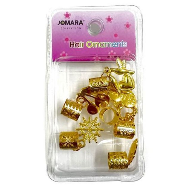 Hair Ornament Braid Ring Gold by JOMARA