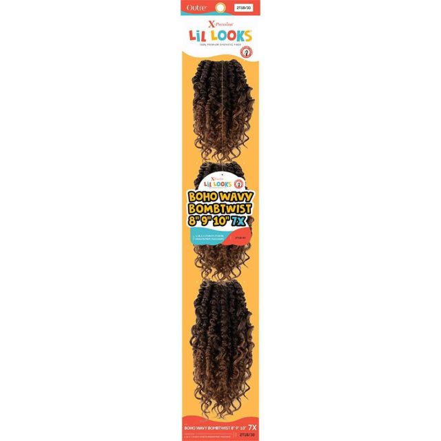 Outre Lil Look7X Boho Wavy Bombtwist 8"9"10"