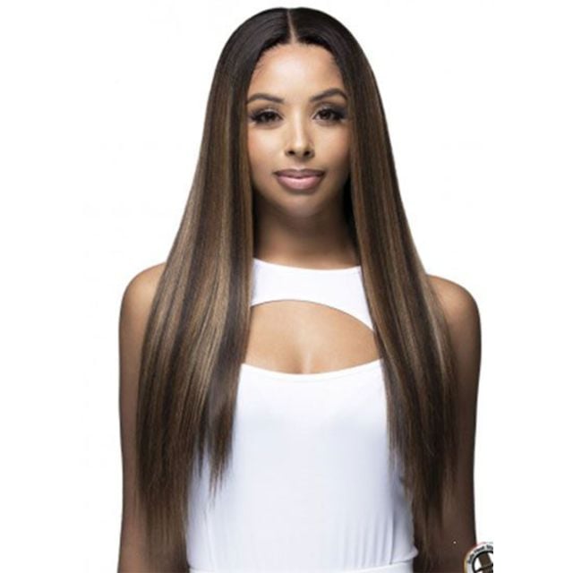 Bobbi Boss Lou 13X4 Glueless Human Hair Lace Wig MBLF404
