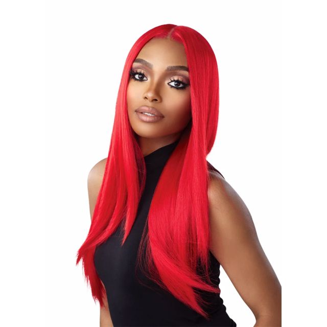 Sensationnel Takeisha Shear Muse Red Krush Empress Lace Wig 26"