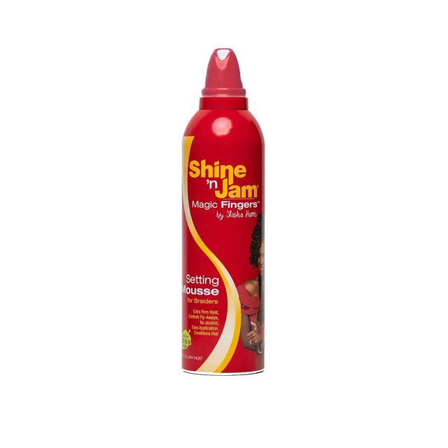 Ampro Shine 'N Jam Magic Fingers Mousse 12 oz