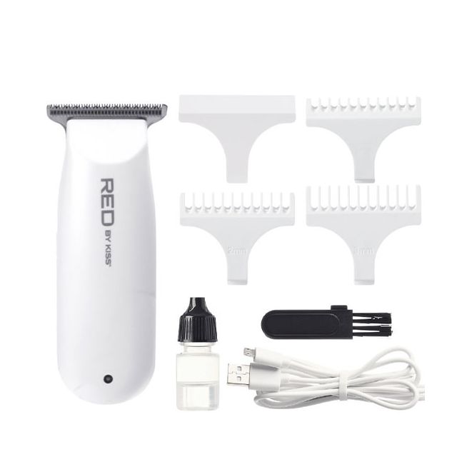 Red By Kiss Cordless Mini Trimmer White CT06