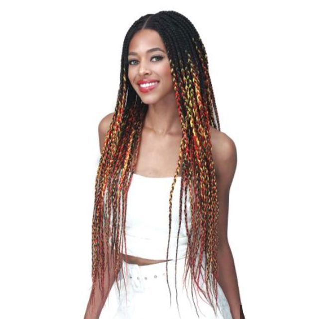 Bobbi Boss 13X5 Knotless Box Braid 30 Glueless Lace Wig MLF623