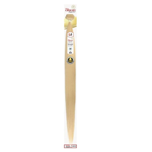 Miss Origin Long Straight Weave Human Hair Blend
