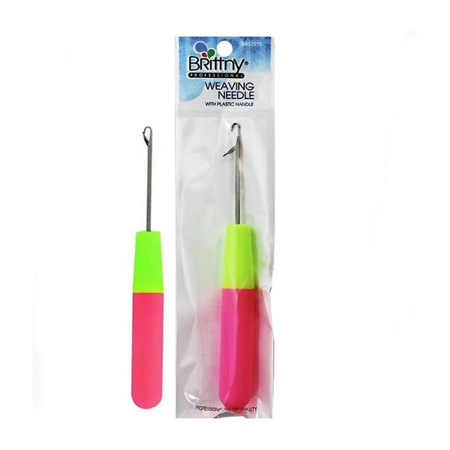 Pink Weaving Crochet Needle by Brittny (BR52010)
