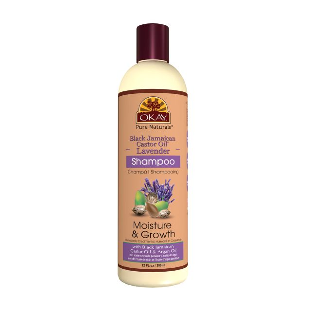 Black Jamaican Castor Oil Lavender Shampoo (12oz) by Okay