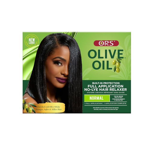 ORS OLIVE OIL NO LYE Normal Hair Relaxer Kit