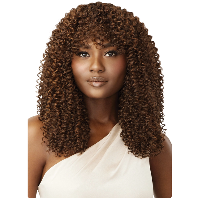 Peruvian Curl 12" 100% Human Hair Premium Blend 3PCS by OUTRE (HWPL3PC12)