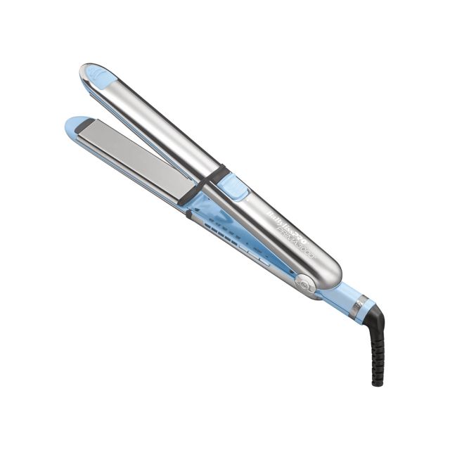 BabylissPro Nano Titanium Prima3000 Iced Blue Stainless Steel Styling Iron 1¼"-Limited Edition-BNT3000TLB