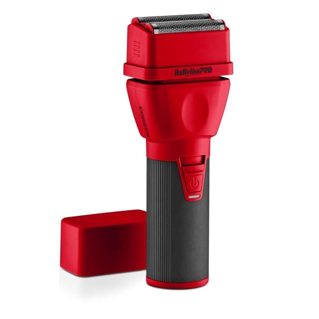 BabylissPro CoreFX Red Performance Double Foil Shaver-Limited Edition FX75FS2RD