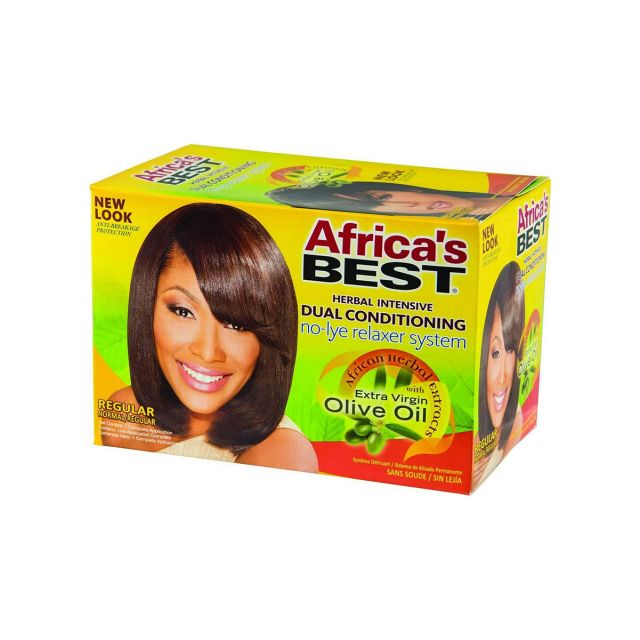 Africa's Best No-Lye Relaxer System ( Regular) Kit