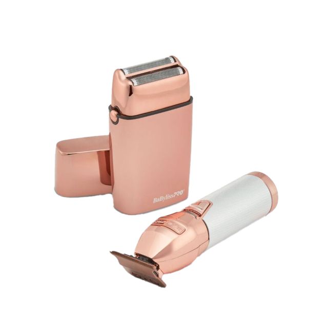 BabylissPro LimitedFX Rose Trimmer and Double-Foil Shaver FXDUOFS2TRG