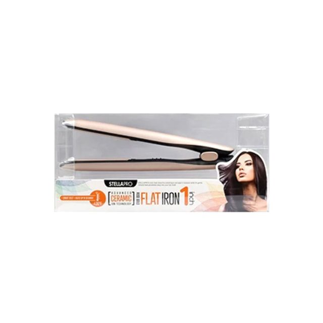 StellaPro Advanced Ceramic Rose Gold Flat Iron 1"