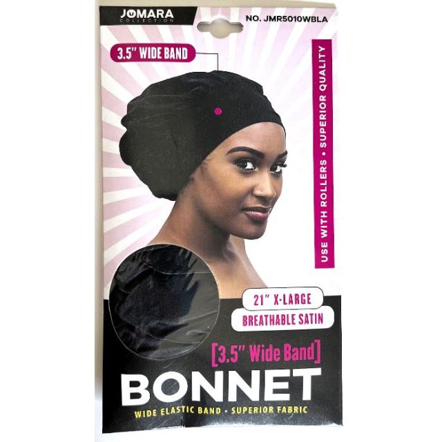 3.5In.  Satin Wide Band Bonnet by JOMARA