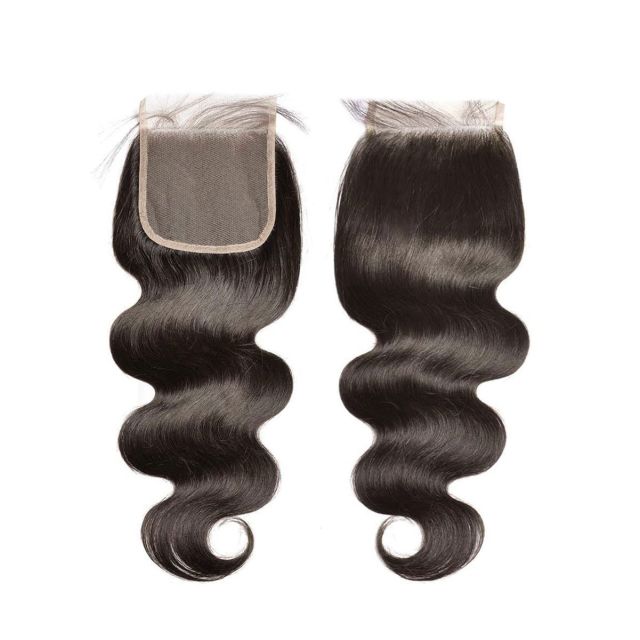 Soprano Gold  4X4 Human Hair Body HD Lace Closure