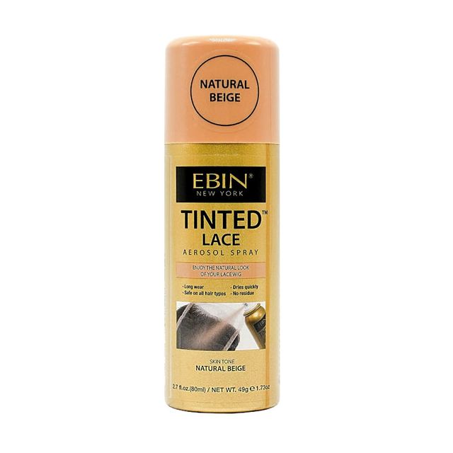 Ebin Natural Beige Tinted lace Aerosol Spray 80 ml