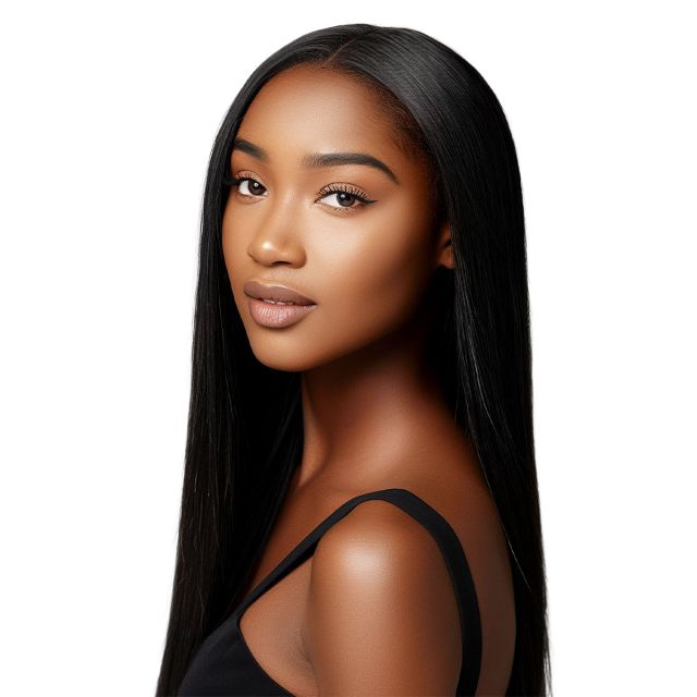 HD Transparent 13X4 Lace Frontal 100% Human Hair Wig Straight by Brio By Jomara