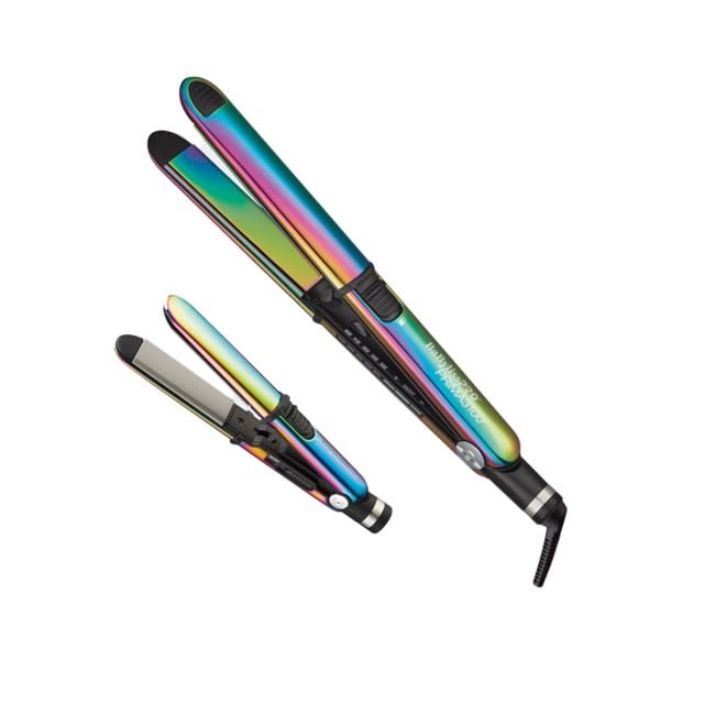 BabylissPro Nano titanium 1" Prima & 3/4 Mini Prima Styling Irons Limited Edition BNTPK1RB