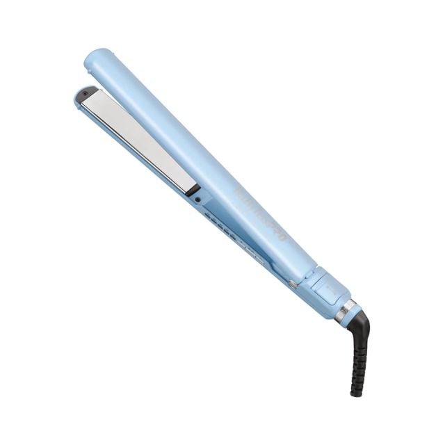 BabylissPro Nano Titanium Iced Blue Ultra Thin Flat Iron 1"-Limited Edition-BNT4172TLB