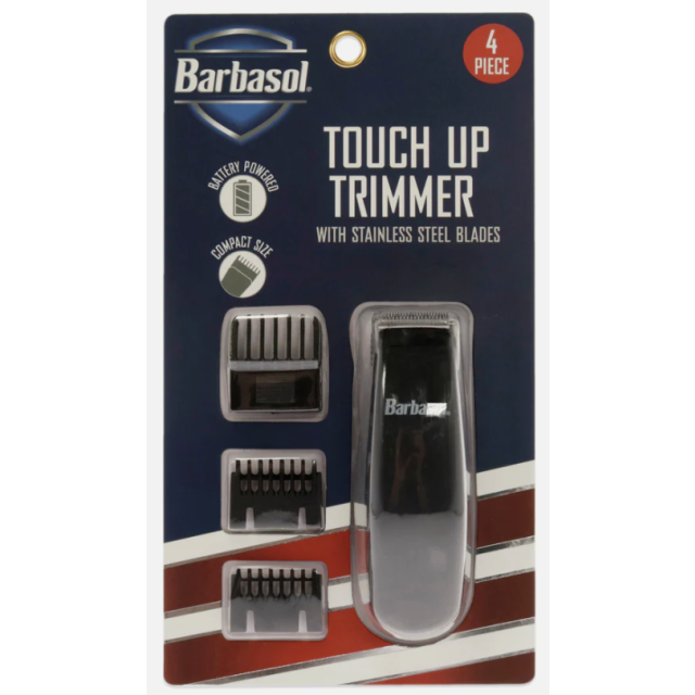 BARBASOL Touch Up Trimmer with Blades CBT1-3500-BLK