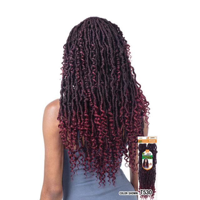 Model Model 2x trini boho gorgeous loc 18" glance braid
