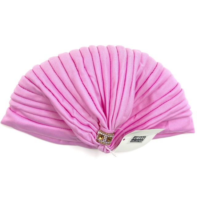 Turban With Ornament Light Pink by JOMARA